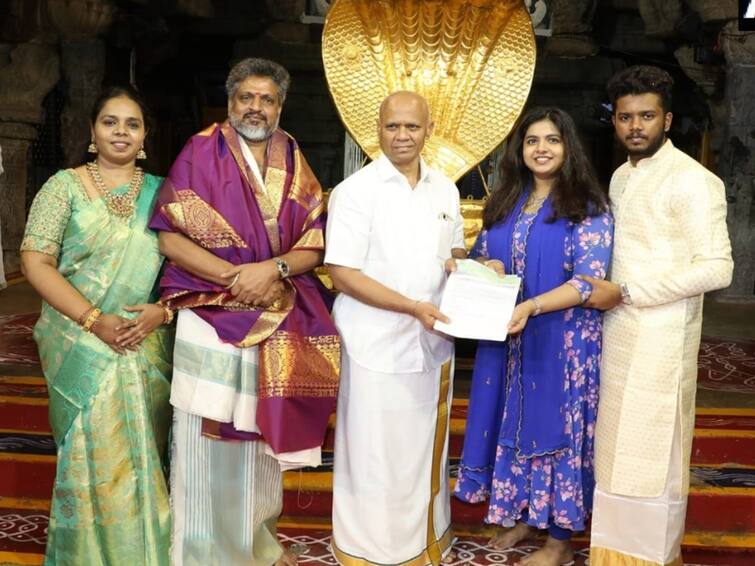 Muslim couple donates Rs 1.02 crore to Tirupathi Tirumala temple திருப்பதி கோவிலுக்கு ரூ.1.02 கோடி நன்கொடை வழங்கிய இஸ்லாமிய தம்பதி… குவியும் பாராட்டுகள்!