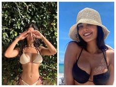 Pics: બિકીનીમાં ટૉન્ડ ફિગર ફ્લૉન્ટ કરતી દેખાઇ Esha Gupta, જુઓ એક્ટ્રેસની લેટસ્ટ તસવીરો........