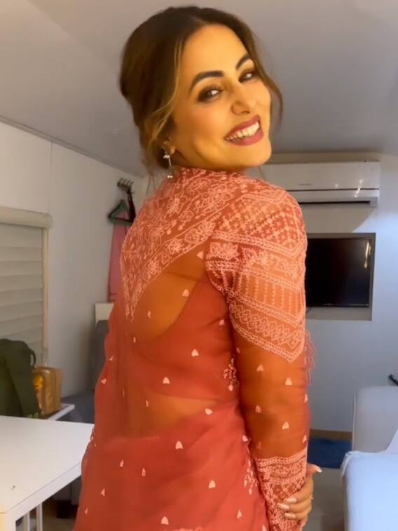 हिना खान की मिलियन डॉलर स्माइल ने लूट ली महफिल