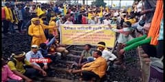 ২৪ ঘণ্টা পার! স্টেশনে স্টেশনে অব্যাহত অবরোধ, বাতিল একাধিক ট্রেন