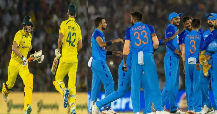 IND vs AUS T20 : Australia won the first T20, defeated Team India by 4 wickets at Mohali Cricket Stadium IND vs AUS : ਮੋਹਾਲੀ 'ਚ ਖੇਡੇ ਗਏ ਪਹਿਲੇ ਟੀ -20 ਮੈਚ 'ਚ ਆਸਟਰੇਲੀਆ ਨੇ ਭਾਰਤੀ ਟੀਮ ਨੂੰ ਚਾਰ ਵਿਕਟਾਂ ਨਾਲ ਹਰਾਇਆ