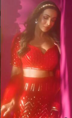 Malaika Arora Pics: रेड लहंगे में कयामत ढाती नजर आईं मलाइका अरोड़ा, खूबसूरती देख फोटोज़ पर थम जाएंगी आपकी भी निगाहें