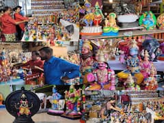 கலர், கலர் பொம்மை பார்க்கவே செமையா இருக்கு...மகிழ்ச்சியில் வியாபாரிகள்..!