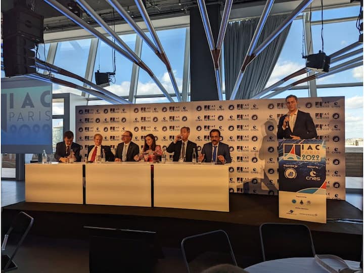 International Astronautical Congress 2022: The IAC 2022 theme is Space for @all. The objective is to reach beyond the space community and bring together all communities to offer great opportunities.