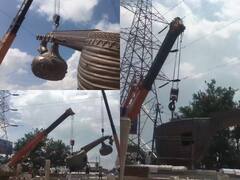 Ayodhya News: अब लता मंगेशकर के भजन के साथ होगी अयोध्या में एंट्री, 14 टन वजनी वीणा की स्थापना से सजा स्मृति चौक, देखें- तस्वीरें