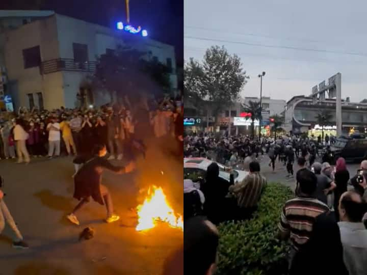 WATCH: Iran Women Burn Hijab In Protest Against Death Of Mahsa Amini, Clampdown On Demonstrators