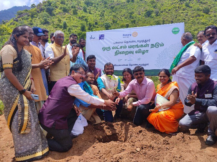 காவேரி கூக்குரல் இயக்கம் தேசத்திற்கே வழிகாட்டியாக உள்ளது’ - பொள்ளாச்சி எம்.பி. சண்முகசுந்தரம்