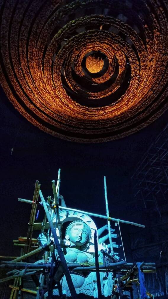 'তাণ্ডব' থিমে সাজছে হাজরা পার্ক!