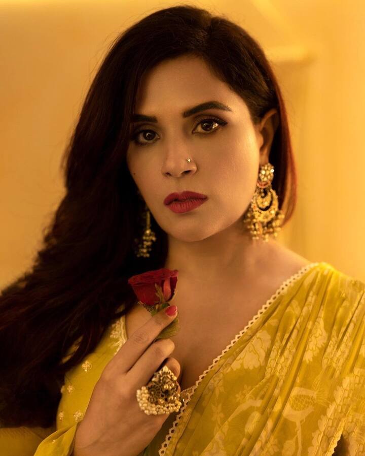 बॉलिवूड अभिनेत्री रिचा चढ्ढा जेव्हा जेव्हा पडद्यावर येते तेव्हा ती काहीतरी अप्रतिम दाखवते. (फोटो : therichachadha/इंस्टाग्राम)