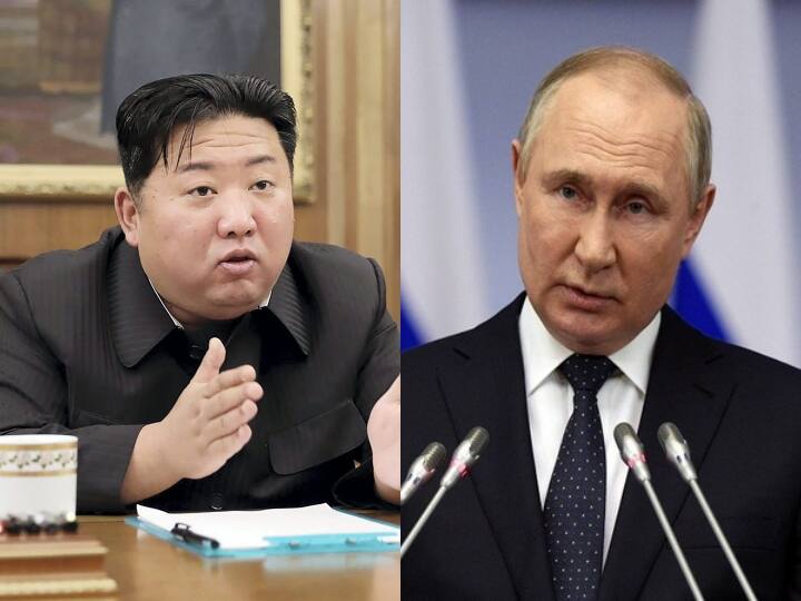 North Korea Kim Jong Un Denies Sending Weapons To Russia Amid Russia Ukraine War North Korea News: उत्तर कोरिया ने रूस को हथियार देने की खबरों को किया खारिज, अमेरिका को मुंह बंद रखने की हिदायत
