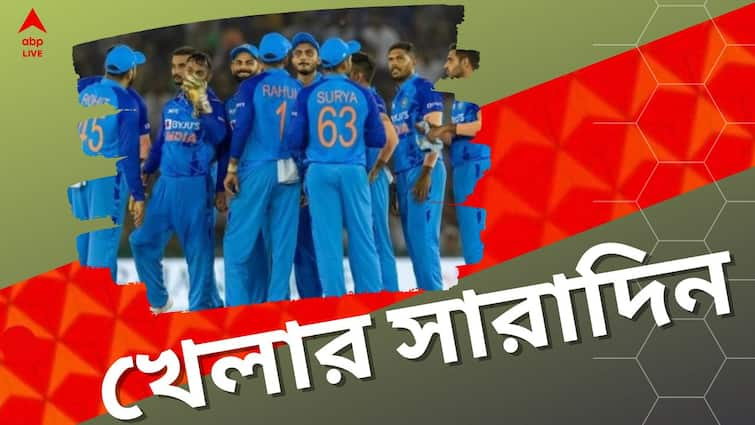 sports highlights know latest updates of teams players matches and other highlights 22 september Sports Highlights: ইন্ডোরে অনুশীলন রোহিতদের, আইপিএল নিয়ে নতুন আপডেট, দিনের সেরা খেলার খবরগুলো এক ঝলকে