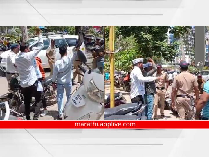 Finance Minister Nirmala Sitharamans convoy was blocked by Aam Aadmi Party workers in Pune Niramala sitaraman :  पुण्यातील वारजेमध्ये निर्मला सीतारमण यांचा ताफा अडवला, कार्यकर्ते ताब्यात