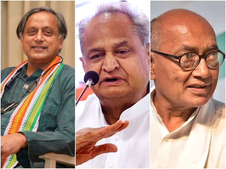 Congress National President Election 2022 Date Announced Nomination Process Begins From 24 September Congress President Election: Notification Issued. Will Contest Be Between Tharoor, Gehlot & Digvijaya?