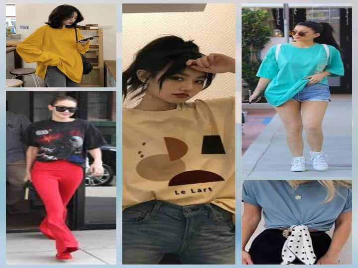 Oversized Tshirt Styling Tips for oversized T-shirts Oversized Tshirt: ट्रेंड में है ओवरसाइज टीशर्ट, ये स्टाइल आपके ड्रेसिंग सेंस में लगा देगा चार चांद