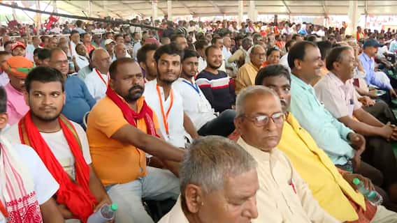 Amit Shah को सुनने के लिए पूर्णिया में उमड़ी भीड़