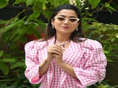 Rashmika Mandanna: 'గుడ్ బై' మూవీ ప్రమోషన్లో ​ రష్మిక ట్రెండీ లుక్​