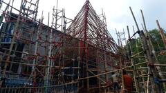 Durga Puja 2022: ৮০ বছরের দুর্গোৎসব, 'তাণ্ডব' থিমে সাজছে হাজরা পার্ক