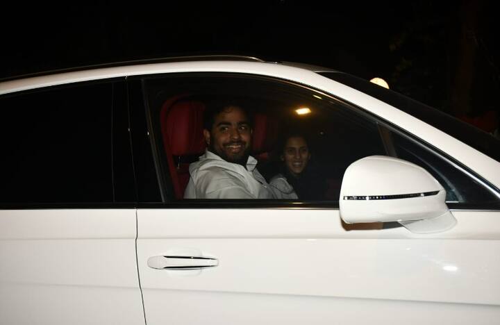 రణబీర్-అలియా పార్టీలో అంబానీ కొడుకు, స్వయంగా కార్ డ్రైవ్ చేసుకుంటూ వెళ్లారు