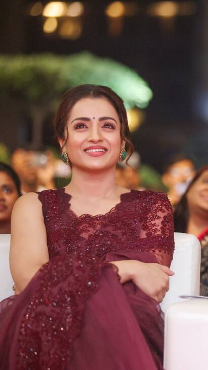 Trisha : பெங்களூரில் குந்தவை... பொன்னியின் செல்வன் ப்ரோமோஷன் க்ளிக்ஸ்!