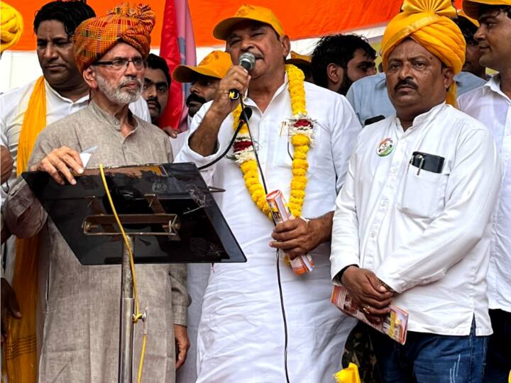 Ahir Regiment: अहीर रेजिमेंट की मांग को लेकर दिल्ली में जोरदार प्रदर्शन, पूर्व सांसद डीपी यादव समेत कई नेता हुए शामिल protest for ahir regiment many leaders including former mp dp yadav joined Ahir Regiment: अहीर रेजिमेंट की मांग को लेकर दिल्ली में जोरदार प्रदर्शन, पूर्व सांसद डीपी यादव समेत कई नेता हुए शामिल