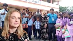 Bendapudi School Australian Teacher: బెండపూడి స్కూల్ లో ఆస్ట్రేలియన్ టీచర్