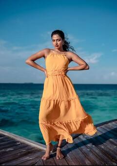 Amala Paul Photo: માલદિવમાં વેકેશન માણી રહી છે અમલા પોલ, શેર કરી ગ્લેમરસ તસવીરો