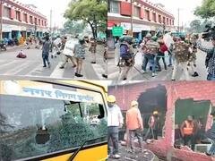 इंदौर में बच्ची की हत्या के बाद हंगामा, आरोपी के घर पर चले हथौडे़, महिलाओं को करता था परेशान