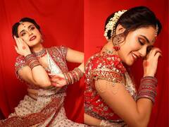 Amruta Khanvilkar : 'बांध के मैं घुंगरू...'; अमृता खानविलकरच्या मनमोहक अदा!