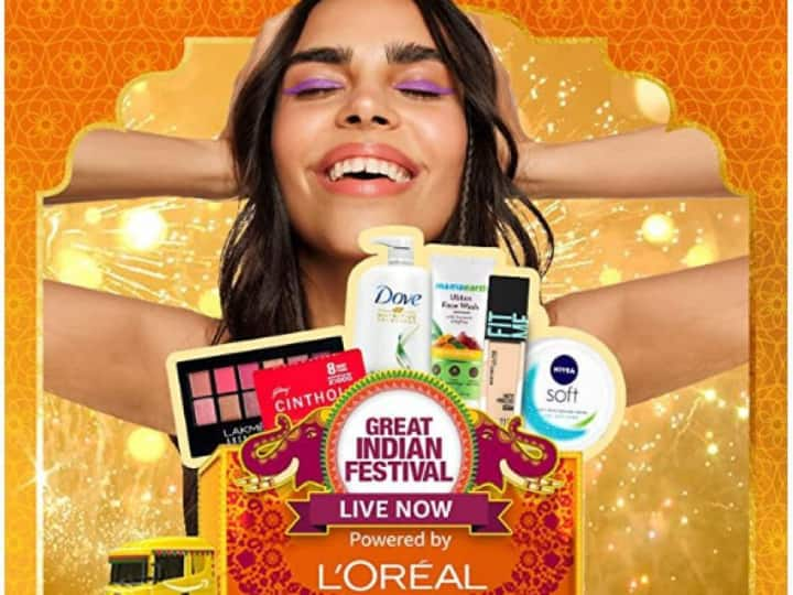 Amazon Great Indian Festival Sale On Clothing Makeup Best Brand Deal Product Heavy Discount नए प्रोडक्ट से तैयार करें अपनी मेकअप किट, अमेजन सेल में फेवरेट कॉस्मेटिक्स खरीदें 70% की कम कीमत पर!