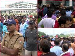 Ankita Bhandari Murder Case: ऋषिकेश के AIIMS में हुआ अंकिता भंडारी का पोस्टमार्टम, अस्पताल के बाहर जुटी लोगों की भारी भीड़, सामने आई तस्वीरें