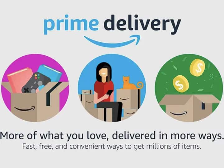 Amazon Prime members can enjoy free delivery in less than 4 hours  Amazon Free Delivery: देश के 50 शहरों में अमेजन करेगा 4 घंटे में फ्री डिलीवरी, जानें किन लोगों को मिलेगा फायदा