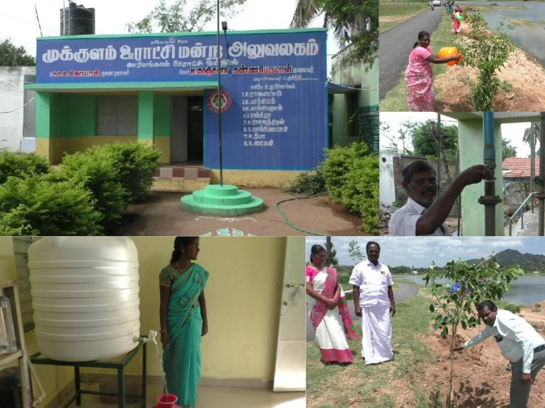 தருமபுரி : மொபைல் செயலி மூலம் மின் மோட்டர்களை இயக்கி மின்சாரத்தை சேமித்து வரும் ஊராட்சி மன்ற தலைவர்