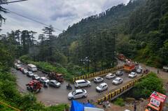 Delhi Rain:ভাসছে দিল্লি, যানজট সংলগ্ন এলাকায়