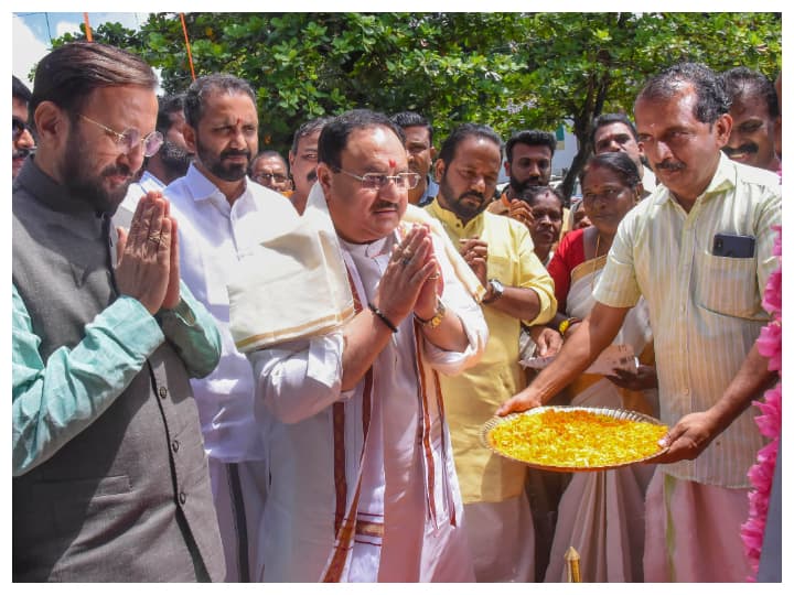Kerala: BJP Chief Nadda Slams Vijayan Govt, Says CM Office 'Not Off The Ambit Of Corruption' Kerala: BJP Chief Nadda Slams Vijayan Govt, Says CM Office 'Not Off The Ambit Of Corruption'