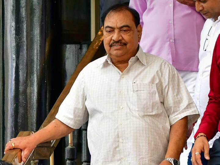 Maharashtra Politics Eknath Khadse on reports of joining BJP said no intention to leave NCP Maharashtra Politics: बीजेपी में जाने की खबरों पर बोले एकनाथ खडसे, कहा- एनसीपी छोड़ने का कोई इरादा नहीं