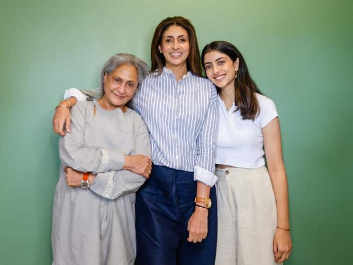Navya Naveli Nanda Gets Candid With Mom Shweta And Grandmom Jaya Bachchan On Her Podcast Navya Naveli Nanda Gets Candid With Mom Shweta And Grandmom Jaya Bachchan On Her Podcast
