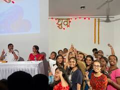 Mumbai : मुंबईतील वझे कॉलेजमध्ये 'ध्रुवा' संस्कृत सोहळा संपन्न; विद्यार्थ्यांचा उत्स्फुर्त प्रतिसाद