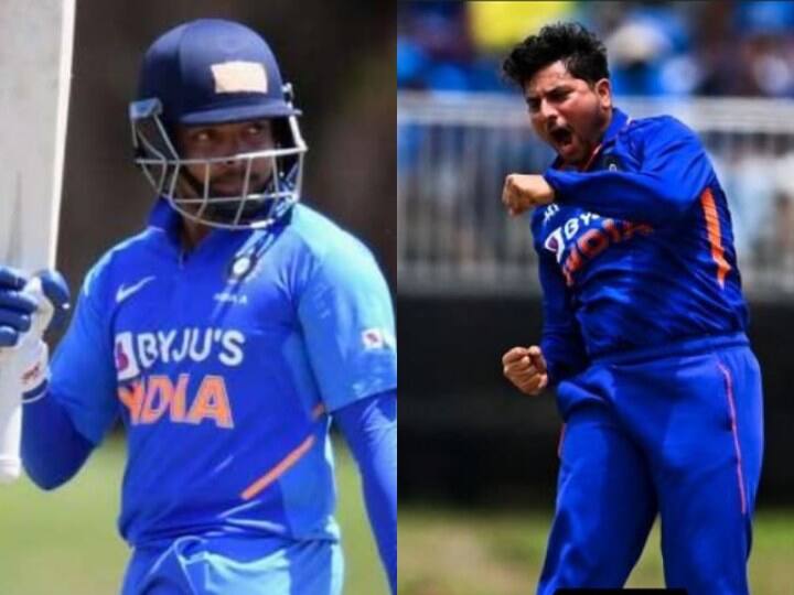 IND A vs NZ A Kuldeep Yadav hat trick for india a Prithvi Shaw half century IND A vs NZ A: Prithvi Shaw ने इंडिया ए के लिए किया दमदार प्रदर्शन, कुलदीप ने हैट्रिक लेकर दिलाई जीत
