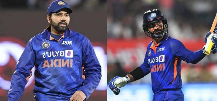 Watch: Dinesh Karthik missed out on Glenn Maxwell, Rohit Sharma gave such a reaction, video viral Watch: ગ્લેન મેક્સવેલને રન આઉટ કરવાથી ચૂક્યો દિનેશ કાર્તિક, રોહિત શર્માએ આપી આવી પ્રતિક્રિયા, વીડિયો વાયરલ