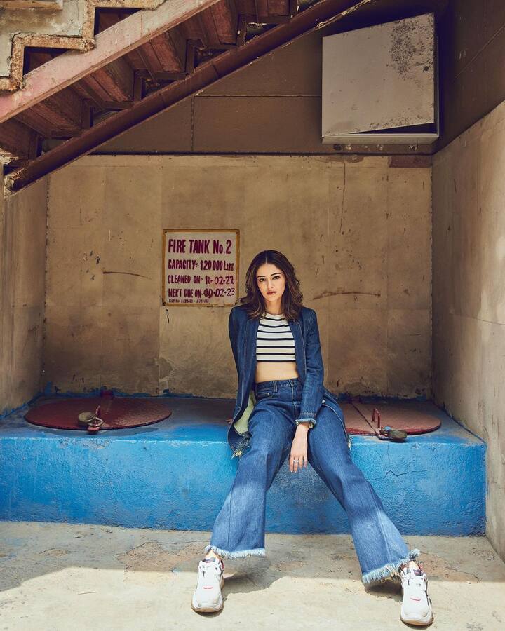 या चित्रपटात ती साऊथ सुपरस्टार विजय देवरकोंडासोबत रोमान्स करताना दिसली होती. (फोटो सौजन्य:ananyapanday/इंस्टाग्राम)