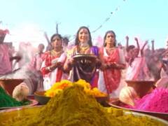 बागी इश्क में फिल्माया गया दुर्गा पूजा का त्योहार, रंग-गुलाल से किया मां का स्वागत