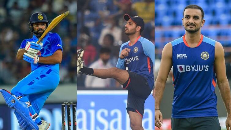 ‘They have to…’: Rohit Sharma’s ‘honest’ update on Harshal Patel, Bhuvneshwar Kumar’s place in India’s T20 World Cup XI Rohit Sharma: ভুবনেশ্বর, হর্ষলকে নিয়ে বিশ্বকাপের আগে বড় বয়ান রোহিতের