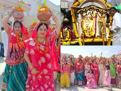 Navratri 2022: घर-घर घट स्थापना के साथ शक्ति की उपासना का पर्व शारदीय नवरात्र शुरू, देखें तस्वीरें