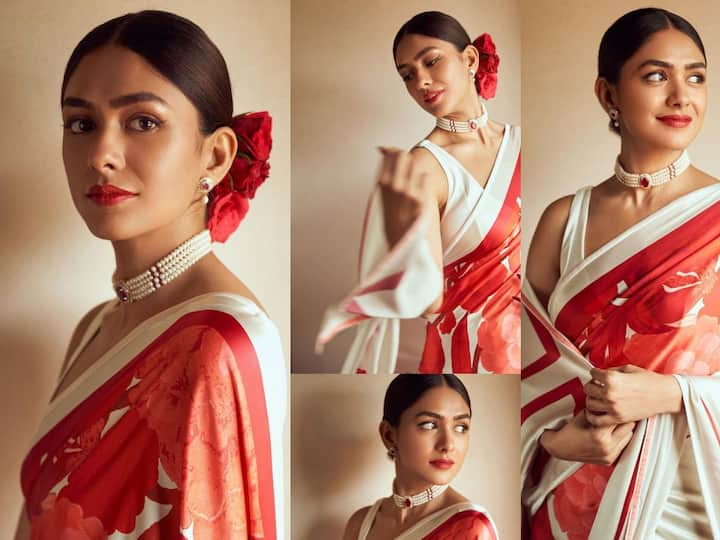 Mrunal thakur photos:  விண்ணோடு மின்னாத விண்மீன் எது...நடிகை மிருனால் தாக்கூர் லேட்டஸ்ட் போட்டோஸ்!