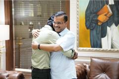 Arvind Kejriwal PHOTO: દિલ્હી પહોંચ્યો ગુજરાતના સફાઈકર્મીનો પરિવાર, કેજરીવાલ સાથે લીધુ ભોજન