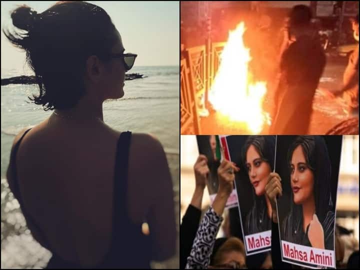 Actress mandana Karimi on iran protest share video and appeal for help Iran Protest: 'मेरा एंग्जाइटी लेवल मेरी जान ले रहा है...', ईरान के हालात पर एक्ट्रेस ने बयां किया दर्द