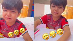 Viral Video: ਮਾਂ ਦੀਆਂ ਝਿੜਕਾਂ 'ਤੇ ਰੋਂਦੇ ਹੋਏ ਬੱਚੇ ਨੇ ਕਿਹਾ- 'ਸਾਰੀ ਉਮਰ ਪੜ੍ਹਾਈ ਕਰਦੇ-ਕਰਦੇ ਮੈਂ ਬੁੱਢਾ ਹੋ ਜਾਵਾਂਗਾ'