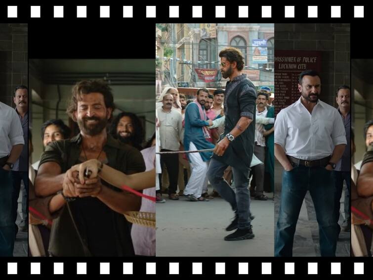 Vikram Vedha song Bande: Hrithik Roshan and Saif Ali Khan escalating violence in this song Vikram Vedha song Bande: ‛வாழ்கை ஓடி ஓடி.. அலைஞ்சி திரிஞ்சி..’ வேதாவாக மிரட்டும் ஹிருத்திக்.. வெளியான இந்தி வீடியோ!