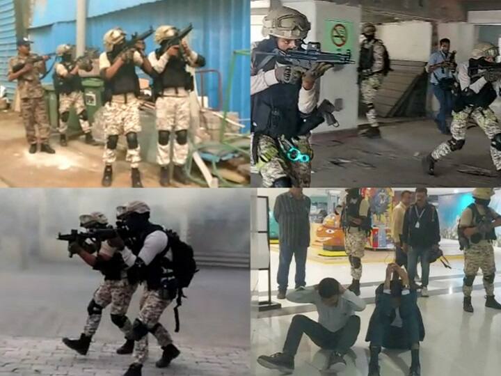 Indore Mock Drill ATS and BDDS Done Mock Drill in Treasure Island Mall in Indore in MP ann Indore Mock Drill: इंदौर में आतंकियों से निपटने के लिए मॉल में हुआ मॉक ड्रिल, पूरे इलाके में मच गई खलबली