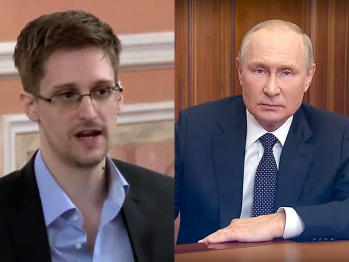 Ukraine Russia War Vladimir Putin Granted Citizenship To Former Spy Edward Snowden